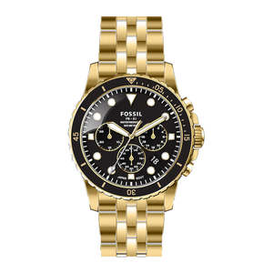 Fossil FB-01 Chronograph Quartz Black Dial Men's Watch - FS5836