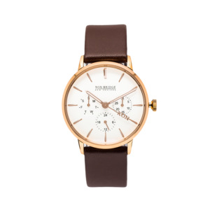 Nox Bridge Womens Watches: Noxbridge Classic Izar Rose Gold 36MM IRG36