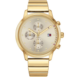 Womens Fashion Watches: Tommy Hilfiger Champagne Dial All Gold Ladies Watch 1781905