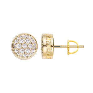 Big Daddy Earrings: Big Daddy Cluster Iced Out Diamond Earring