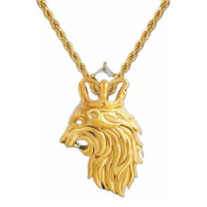 Big Daddy Pendants: Big Daddy Side Crown Lion Pendant