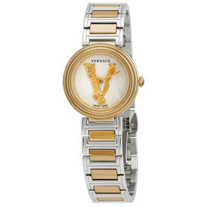 Versace Womens Watches: Versace Virtus Quartz Two-Tone Women's Watch - VET300721
