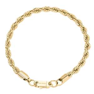 Big Daddy 6MM Gold Rope Bracelet