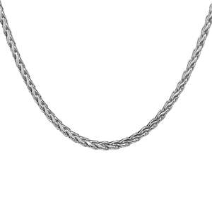 Big Daddy Rope: Big Daddy 5MM Silver Rope Chain