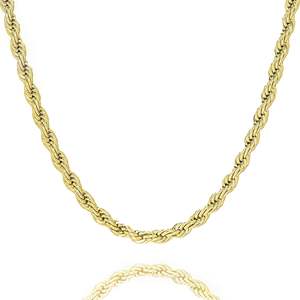 Big Daddy Rope: Big Daddy 6MM Gold Rope Chain