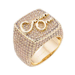 Big Daddy Gangster: Big Daddy "The Chosen One" Iced Out Ring
