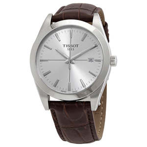 Out Of Stock: Tissot Gentleman Quartz Silver Dial Men's Watch T127.410.16.031.01