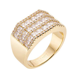 Big Daddy Royal Iced Out Ring Size 8 (Defect)
