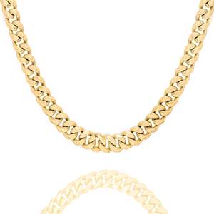 Big Daddy 12MM Cuban Link 18K Gold Chain 30 Inch (Defect)