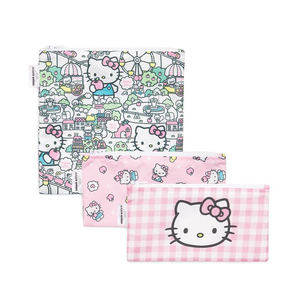 Baggies & Pockets: Bumkins DC Comics 3pk Snack Bag Combo - Hello Kitty