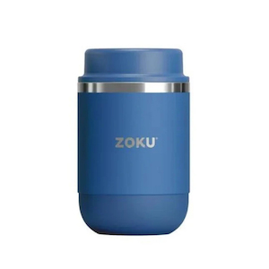 Products: Zoku Stainless Steel Food Jar 465ml - Blue