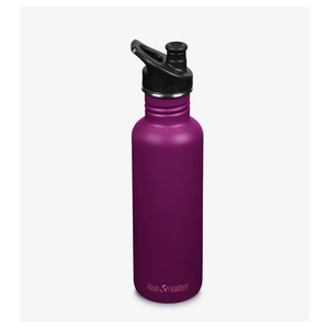 Klean Kanteen Stainless Steel Water Bottle - Purple Potion 800ml