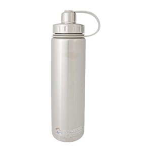 Drink Bottles 700 800ml: Eco Vessel Triple Insulated 700ml - Silver