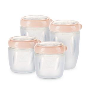 Haakaa Generation 3 Silicone Storage Container Set 160/250ml - Nude