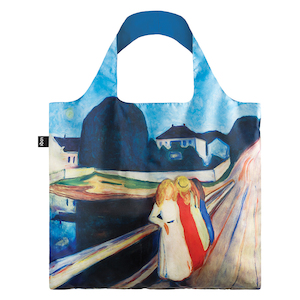 Products: LOQI Shopping Bag - Four Girls on the Bridge from Museum Collection