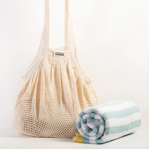 PICNIC BBQ CAMPING: Firestarters, Food Wraps, Cutlery, Bottles: Rethink Star Net Bucket Bag