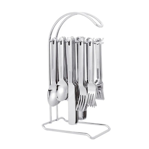 Products: Supreme Stainless Steel 20pc Cutlery Set on Stand