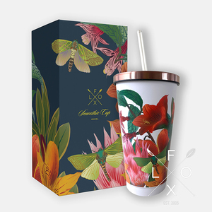 Cups & Tumblers: Flox Insulated Stainless Steel Smoothie Cup