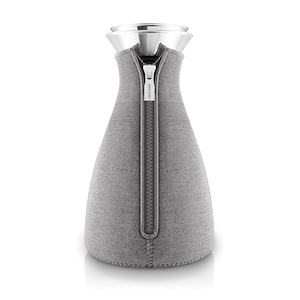 Eva Solo Fridge Carafe 1.0 Litre with Woven Cover - Dark Grey