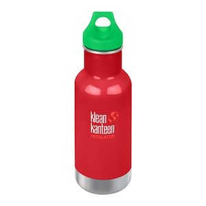 Klean Kanteen Insulated Classic 355ml with Loop Lid - Mineral Red