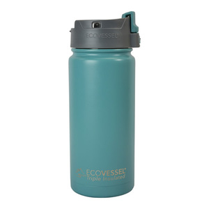 Bargains Clearance Pick up a bargain while it lasts: Eco Vessel PERK Triple Insulated Coffee & Tea Travel Mug 473ml - Teal