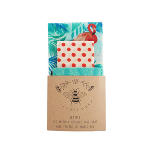 LilyBee Wrap Set of 3 - Flamingo