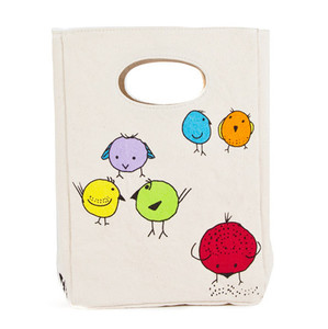 Fluf Organic Cotton CHIRP Lunch bag