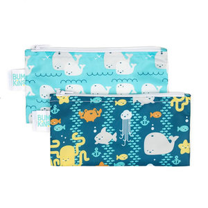 Bumkins Small Snack Bag 2pk - Sea Friends