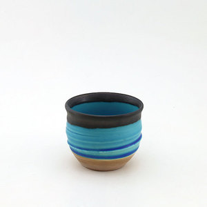 Ceramic – Eco Friendly Water Bottles & LunchWare: Zero Japan Teacup 120ml - Blue - Handcrafted Ceramic