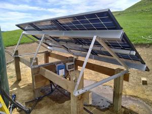 Pumps Home And Rural Water Equipment: Panel Pitched frame