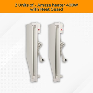 Products: 2 Units of 400W Midi Heater with Heat Guards