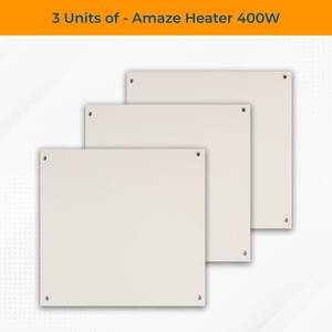 Products: 3 Units of Midi 400W Heater