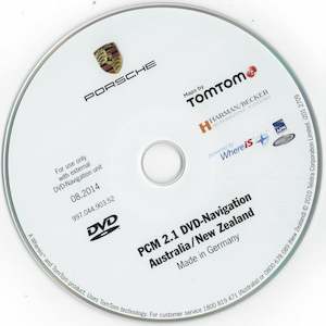 Electrical: Latest AU/NZ map update for PCM2.1 - 997.1, 987.1 Boxster and Cayman, 955/957 Cayenne