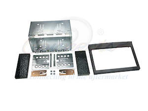 Porsche 911 Type 996 Interior Parts And Equipment: Double DIN Fascia Plate / fitting kit - 986 Boxster (all), 996 (all)