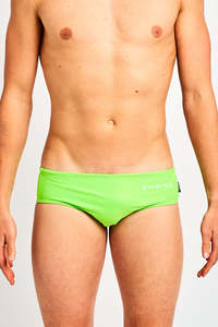 Engine Briefs Male: Engine Club Cut Pool - Fluro Green