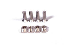 Accessories: Axis Stainless Steel Screw and Slider Set