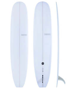 Surfboards: Modern Retro PU – Clear 9’1”