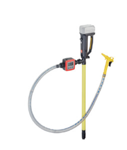 Lutz Jesco Drum Pump: Pump Set B2 Battery PP 32-L SL with flow meter TR3 PP Nominal size: 1000 mm