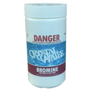 Pool Spa: Crystal Water Bromine Tablets 1KG
