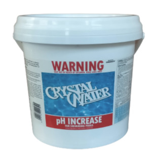 Pool Spa: Crystal Water pH Increase