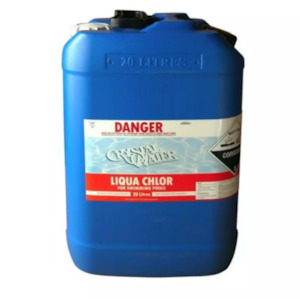 Crystal Water Liquid Chlorine