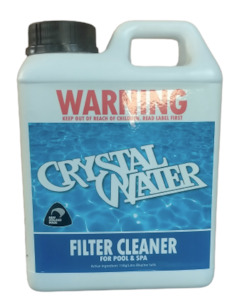 Pool Spa: Crystal Water Filter Cleaner 1L
