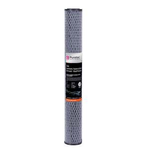 Cartridges: Puretec Dual Purpose Carbon Filter 20" Std 10mic