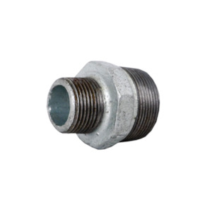 Galv Fittings: Galvanised Reducing Hex Nipple