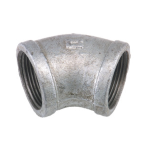 Galvanised Elbow 45* Female x Female