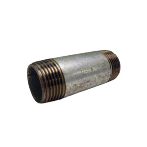 Galv Fittings: Galvanised Barrel Nipple
