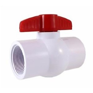 Ball Valves: PVC Compact Ball Valve Thread Connection 15-50mm
