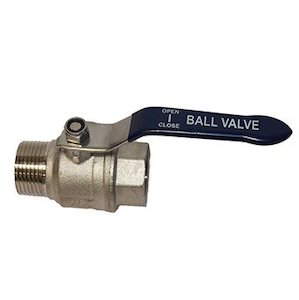 Ball Valves: Brass Ball Valve M/F Long Handle 08-40mm