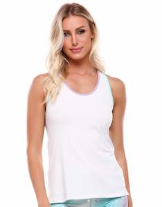 Tank Top Dry Fit Atalaia White - Vestem