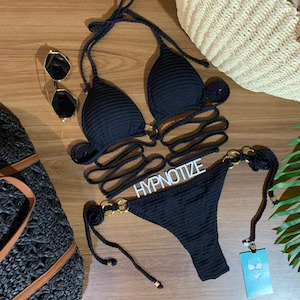 Bikini: Bikini Francine Santorini Black